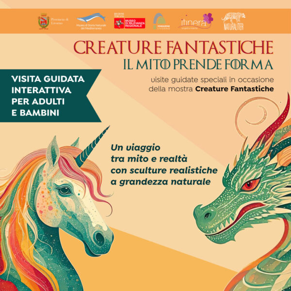 Immagine di copertina: Creature Fantastiche, visite interattive per adulti e bambini